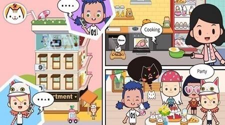 米加小鎮三層別墅下載